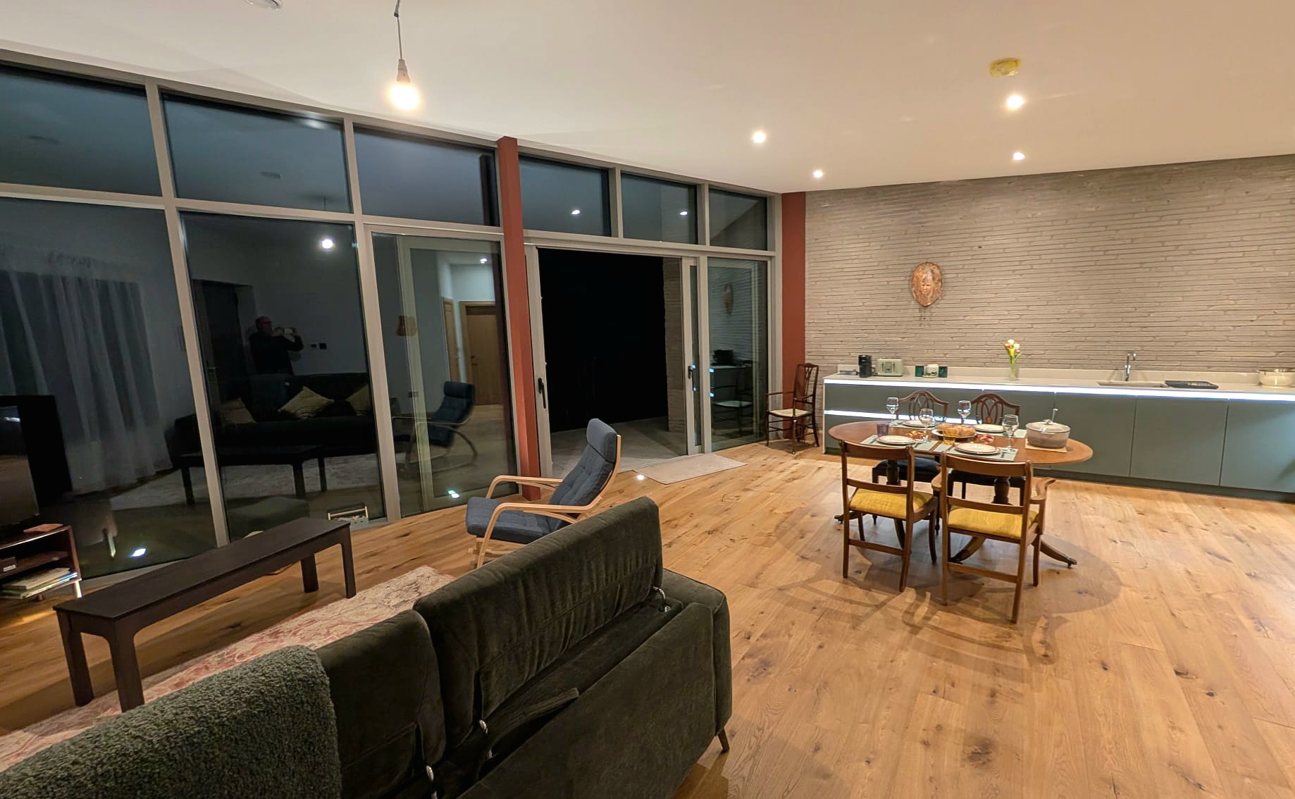 Shimna River dining area